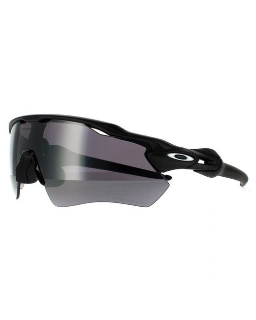Oakley Gray Wrap Matte Prizm Polarized Sunglasses for men