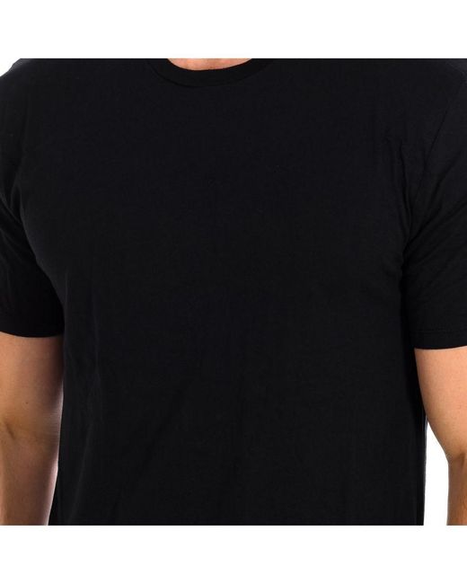 Champion Black Pack-2 Short Sleeve T-Shirts Y09G5 for men
