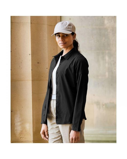 Craghoppers Black Ladies Expert Kiwi Long-Sleeved Shirt