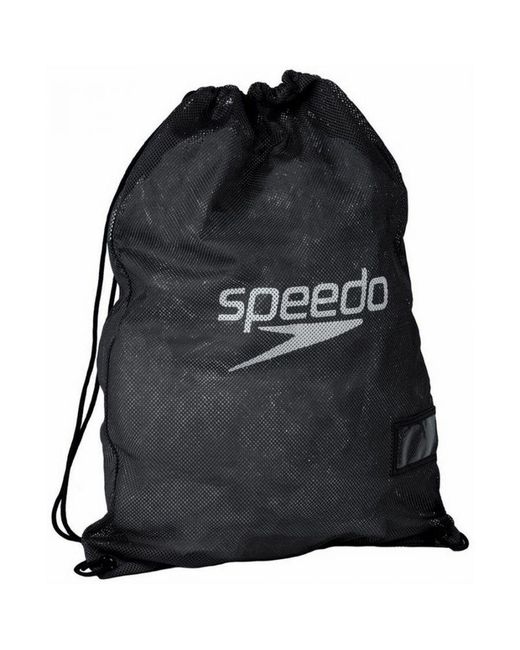 Speedo Black Mesh Kit Bag