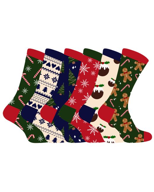 Sock Snob Black Christmas Socks for men