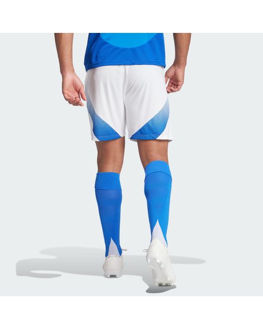Adidas Originals Blue Italy 24 Home Shorts for men