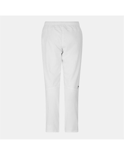 Head White Club Solid Patterned Track Pants
