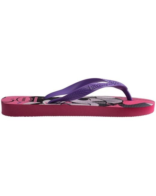 Havaianas Purple Top Disney Ruby Flip Flops for men