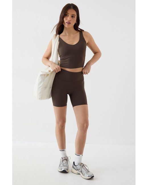 DSGN Studio Brown Sculpt Cycling Short