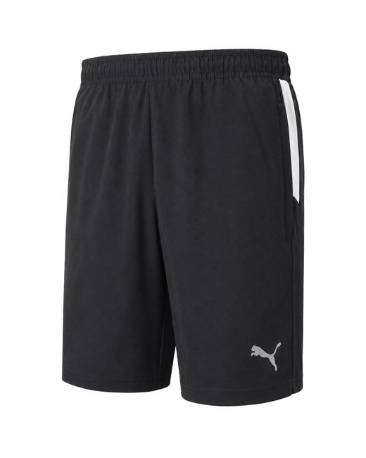 PUMA Blue Teamliga Sideline Shorts for men