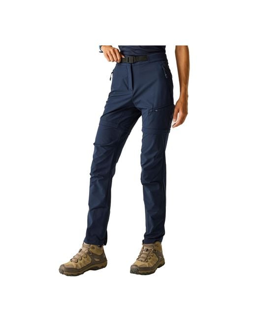 Dare 2b Blue Ladies Melodic Pro Zip-Off Trousers