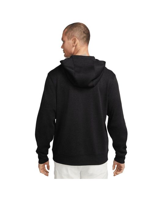 Nike Black Dri-Fit Golf Hoodie /Brushed) for men