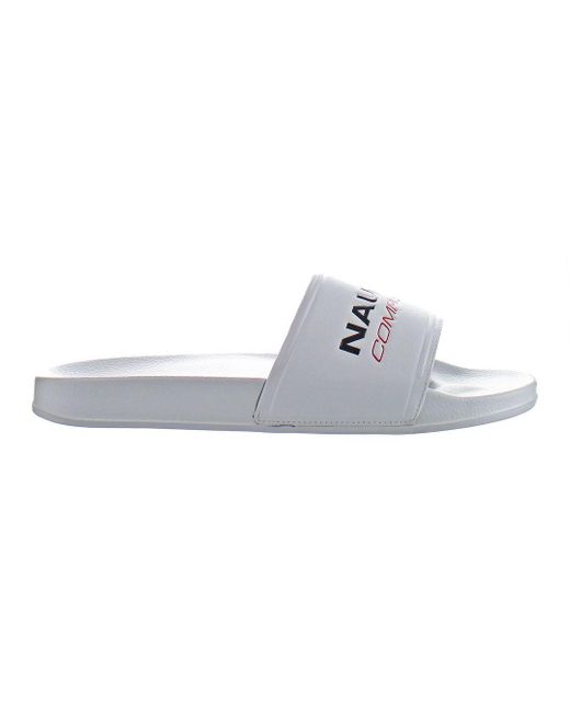 Nautica White Grappo Flip-Flops for men