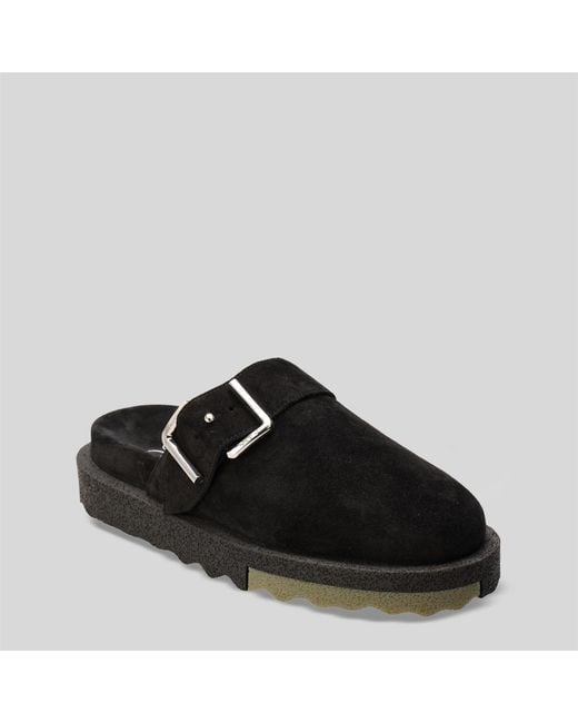 Off-White c/o Virgil Abloh Black Off Clogs for men