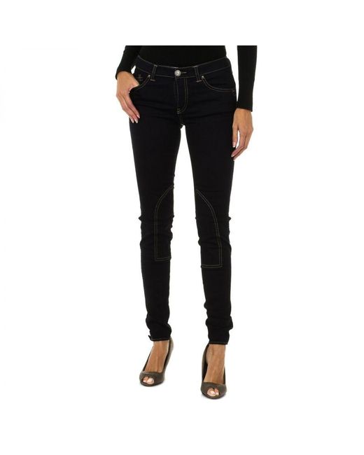 Armani Lange Broek Jeans in het Black voor heren