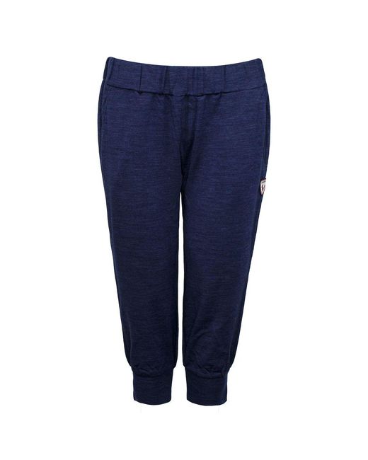 Rossignol Blue Yummy Dark 3/4 Track Pants Cotton