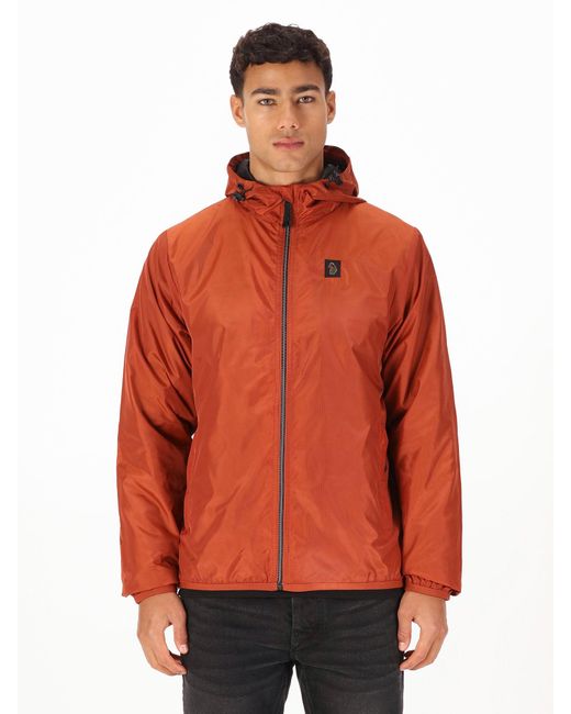 Luke 1977 Orange Garnedd Lightweight Nylon Jacket for men