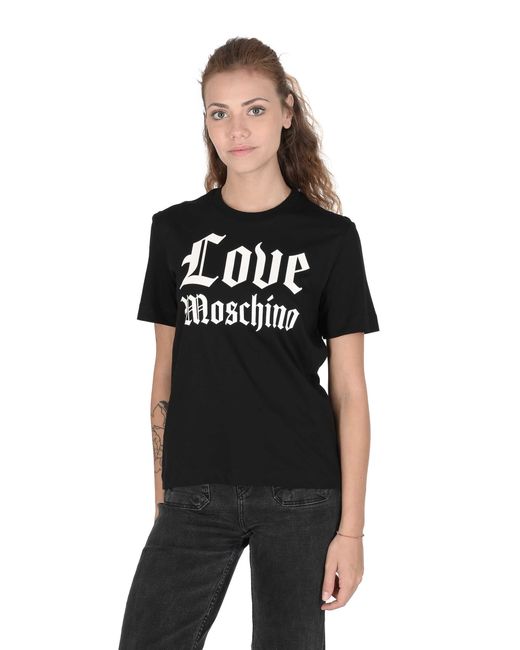 Love Moschino Black T-Shirt