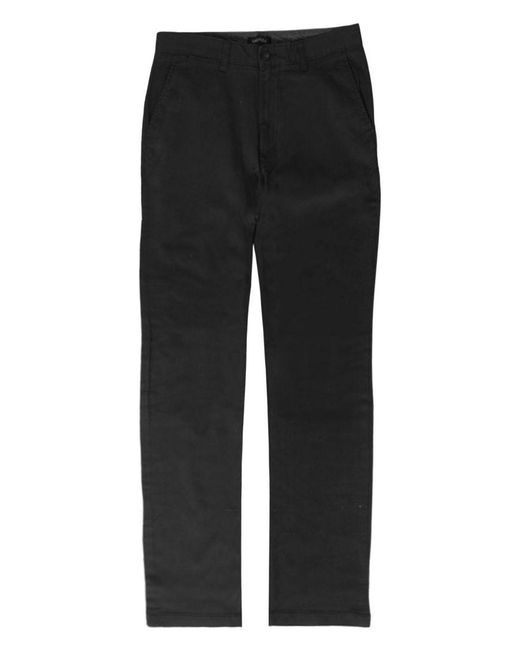 Nautica Black Cotton Chino Trousers for men