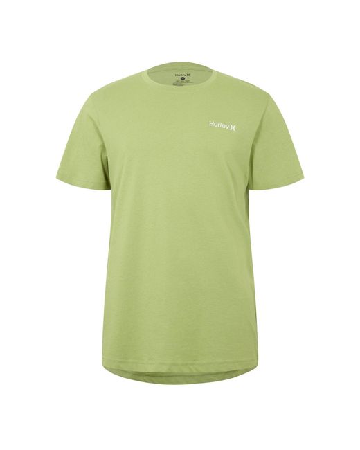 Hurley Green One Only Ss T Sn99 for men