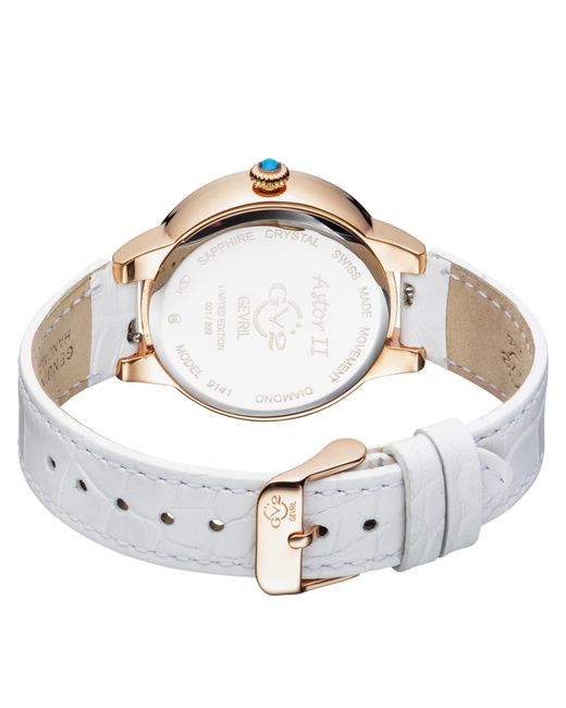 Gevril Metallic Gv2 Astor Ii Mop Dial Iprg Watch