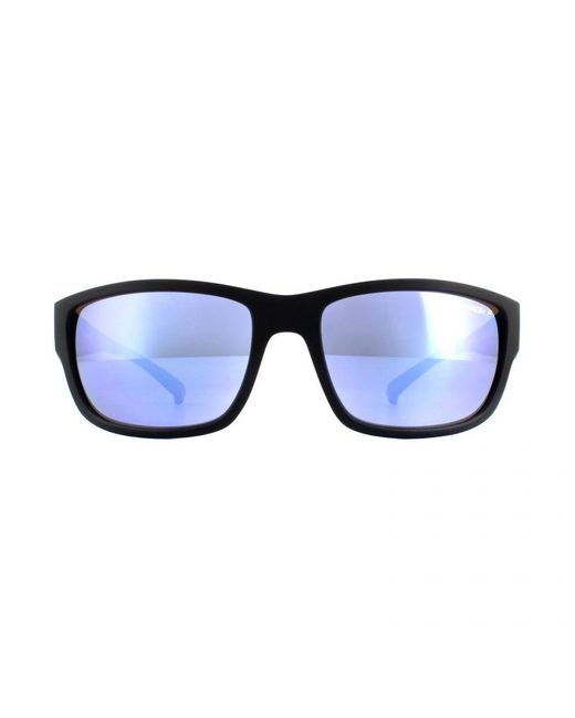 Arnette Blue Sunglasses Bushwick 4256 01/22 Matte Dark Mirror Water for men