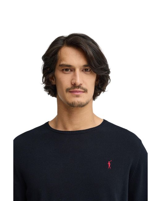 POLO CLUB Blue Crew Neck Sweater Pullover10 for men