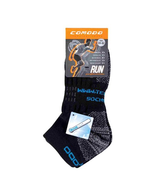 Comodo Blue 1 Pack Coolmax Thin Ultralight Trainer Running Socks for men