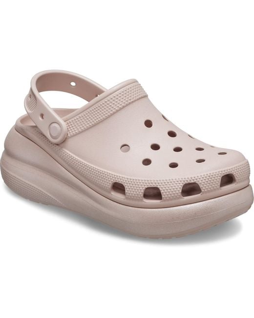 CROCSTM Pink Classic Crush Sandals