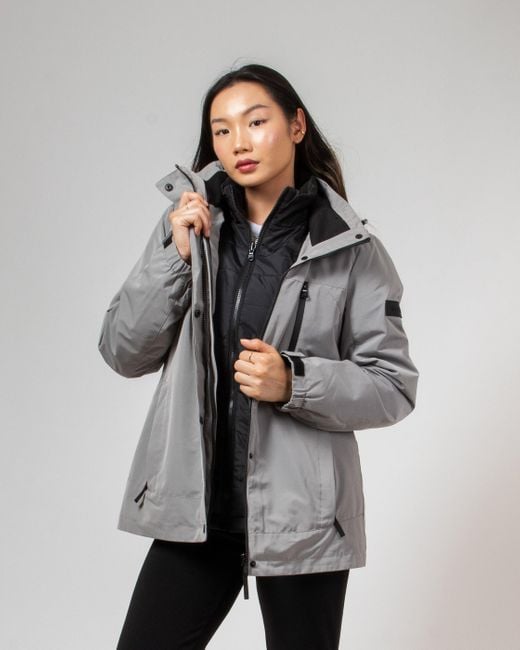 Calvin Klein Gray 3-In-1 Jacket
