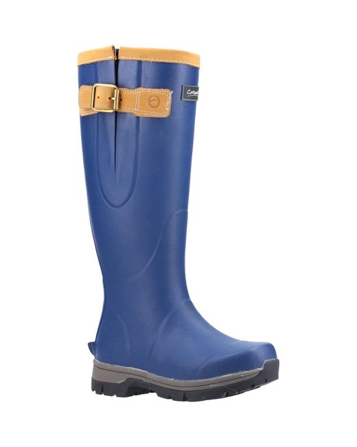 Cotswold Blue Adult Stratus Wellington Boots
