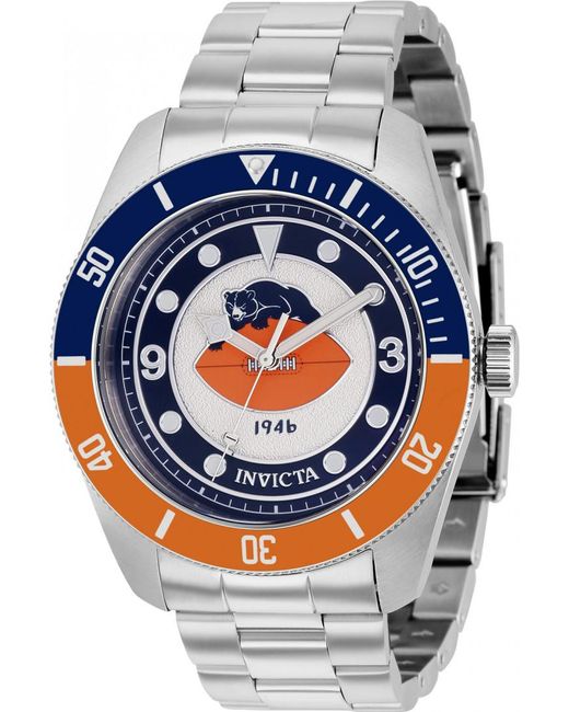 INVICTA WATCH Gray In-37236 Nfl Watch for men
