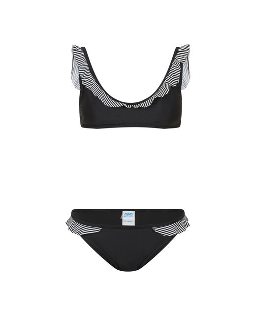 Zoggs Black Frill Bikini