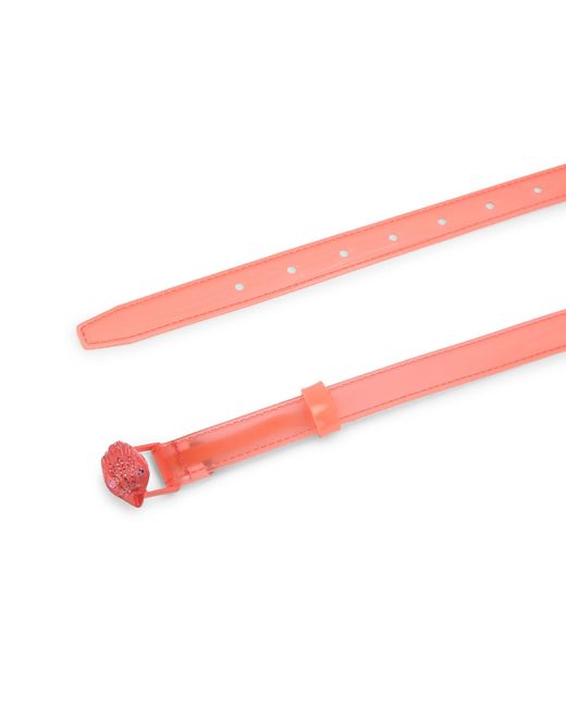 Kurt Geiger Pink 20 Eagle Belt Gift Set