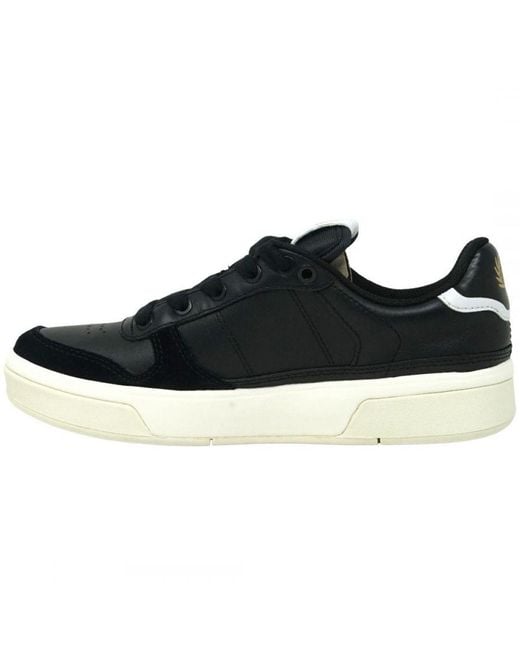 Fred Perry Black B1261 102 Trainers for men