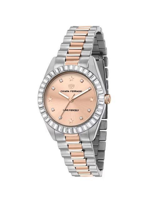 Chiara Ferragni Metallic Ladies Watch Quartz Stainless Steel