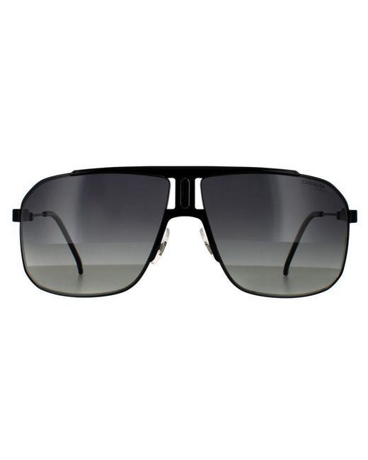 Carrera Black Rectangle Gradient Polarised 90041091 Metal for men