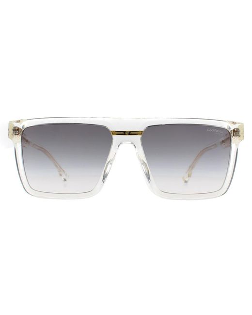 Carrera Gray Rectangle Crystal Shaded Mirror Victory C 03/S for men
