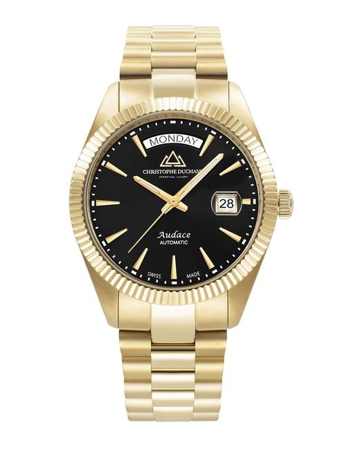 Christophe Duchamp Metallic Audace Watch 40Mm for men