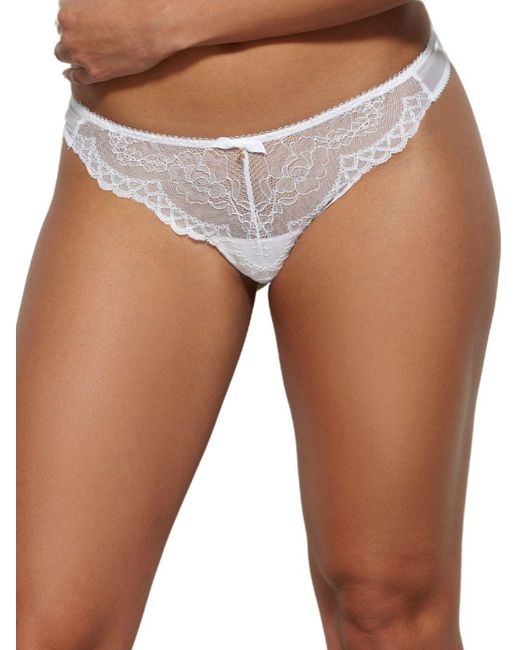 Gossard White Superboost Lace Thong