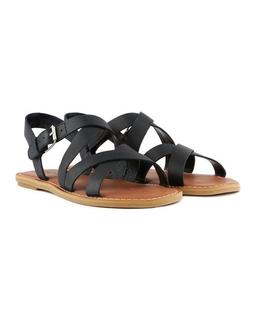 TOMS Black Sicily Sandals