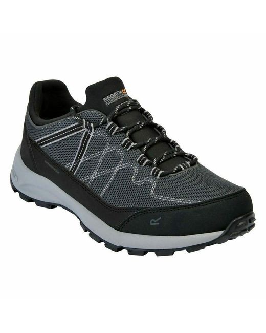 Regatta Black Samaris Lite Walking Shoes /Dark Steel) for men