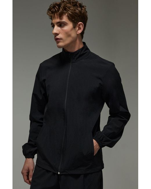 BoohooMAN Gray Active Yoga Jacket for men