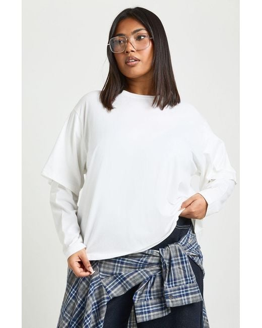 Boohoo White Plus 2