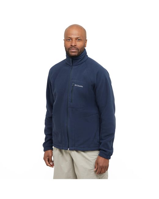 Columbia Blue Fast Trek Fleece Jacket for men