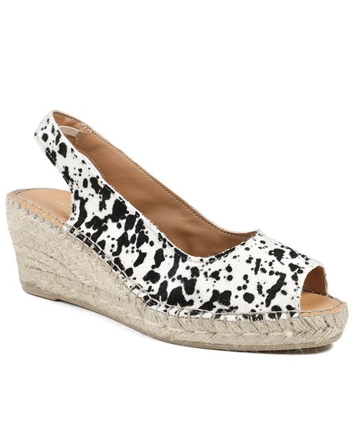 Jones Bootmaker Metallic Rosanna Slingback Wedges