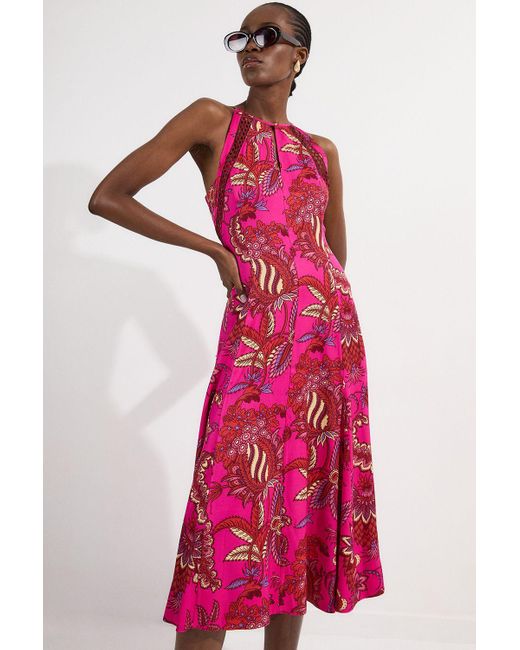 Buying karen millen dress floral - Official Online Store