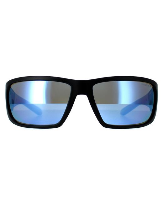 Arnette Rectangle Matte Dunkel Grau Spiegel Wasser Polarisiert An4297 Snap Ii in Blue für Herren