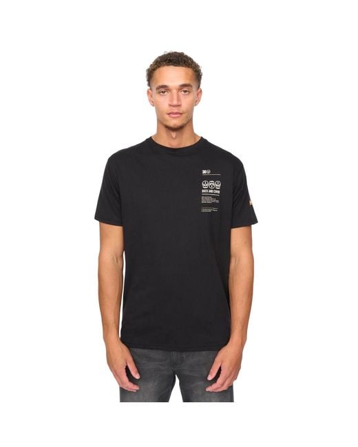 Duck and Cover Black Cramptone T-Shirt Cotton for men