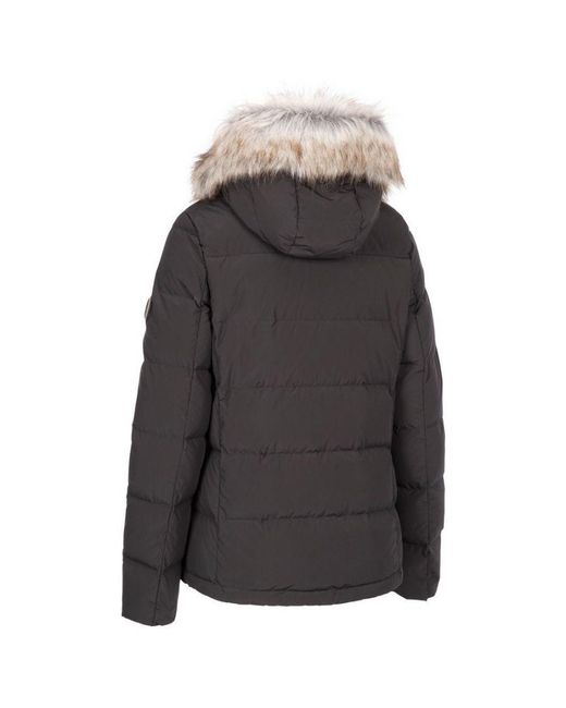 Trespass Gray Ladies Composed Dlx Down Jacket