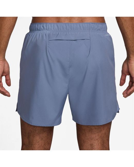 Nike Blue Fit Challenger 5 Brief Lined Versatile Shorts for men