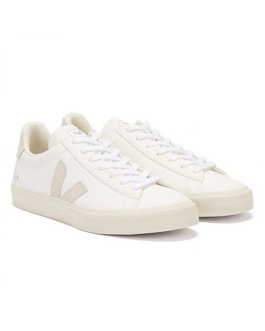 Veja White Campo Trainers for men