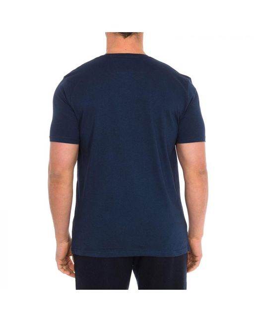 Daniel Hechter T-shirt Met Korte Mouwen 75114-181991 Man in het Blue voor heren