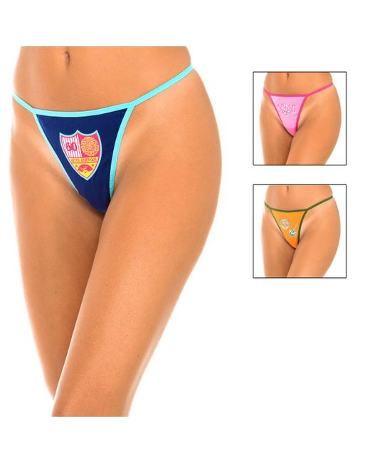 Marie Claire Orange Pack-3 Thongs Hilo 84063
